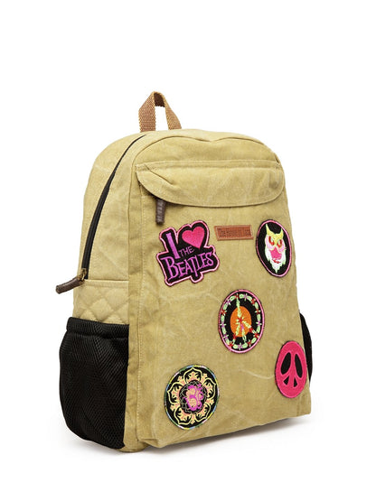 Canvas Laptop Backpack for Men & Women 16 Liters | Casual Bag with Waterproof Inner Lining & Laptop Compartment (fits up to 15.6 Inch) | Suitable for College & Travel
