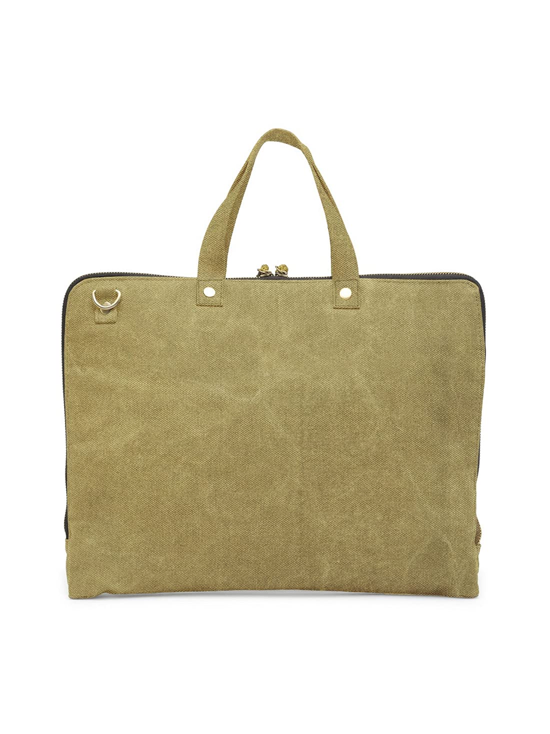 The House of tara Beige Canvas Laptop MacBook Messenger Bag for Men and Women | Formal Business Slim Crossbody Sling Bag for College Purpose | Laptop Upto 15.6 Inch | Handbags with Shoulder Straps