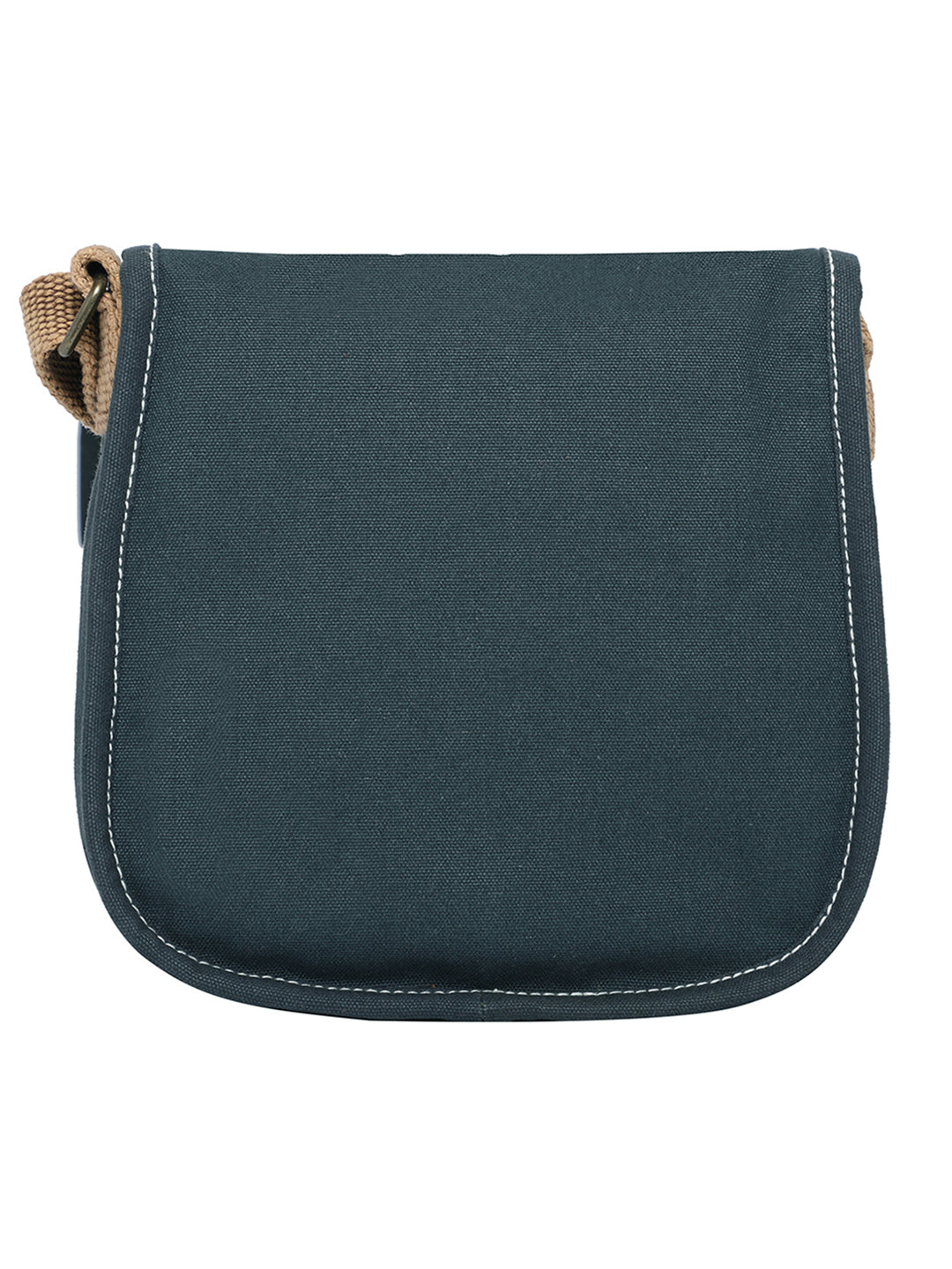 Canvas Purse for Women | Casual Crossbody Sling Bag with Boho Printed Flap, Adjustable Straps, Zipped Pocket & Inner Lining | Suitable for College & Travel