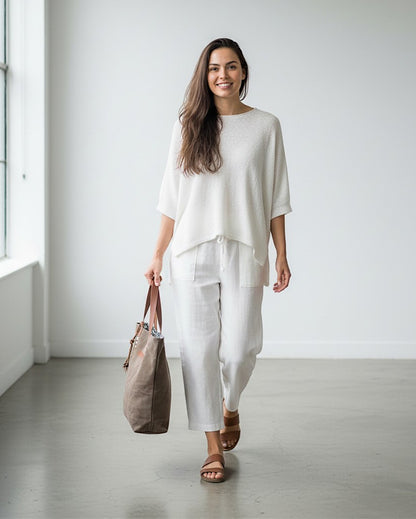 Distressed Finish Heavy Canvas Tote Handbag | Tassel Embellished | Magnetic Closure & Internal Zip Pocket Shoulder Bag | For College, Office and Daily Use | For Women