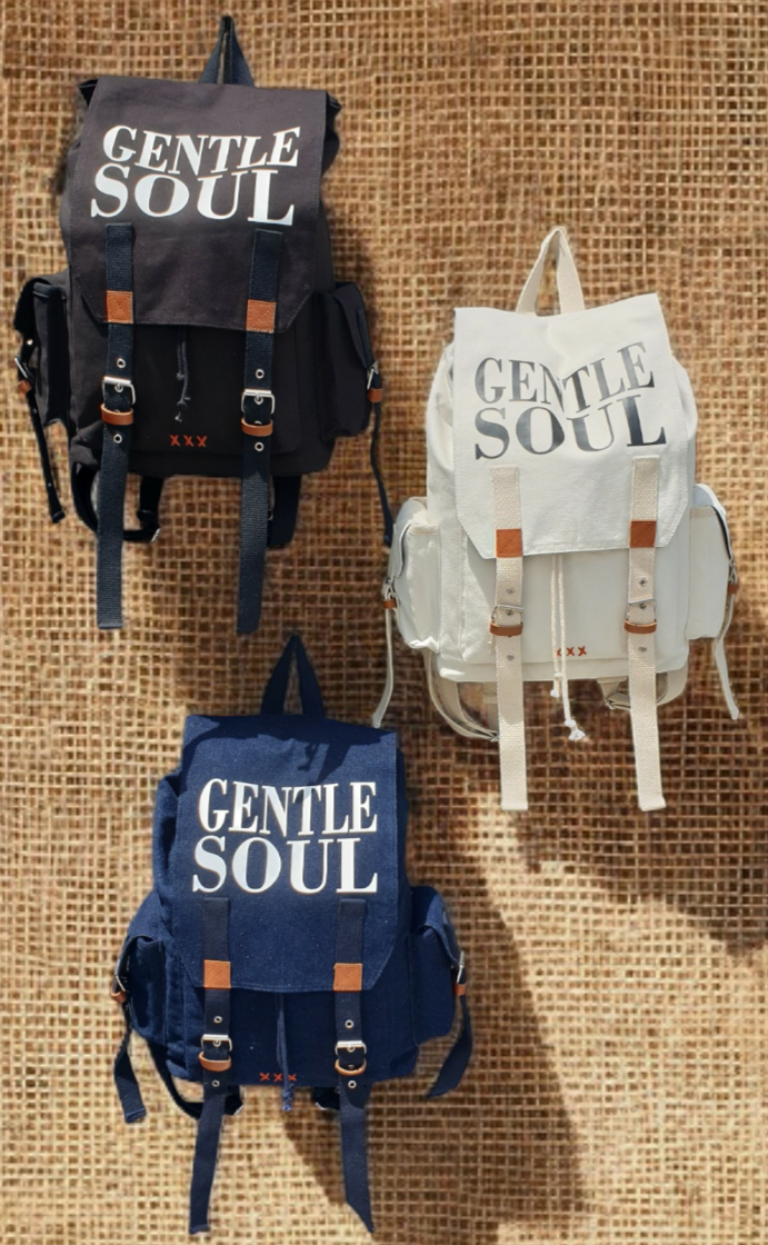 Canvas Backpack for Men & Women 23 Liters | Casual Bags With  Inner Lining, 4 External & 2 Internal Pockets & Adjustable straps | Suitable for Office & College