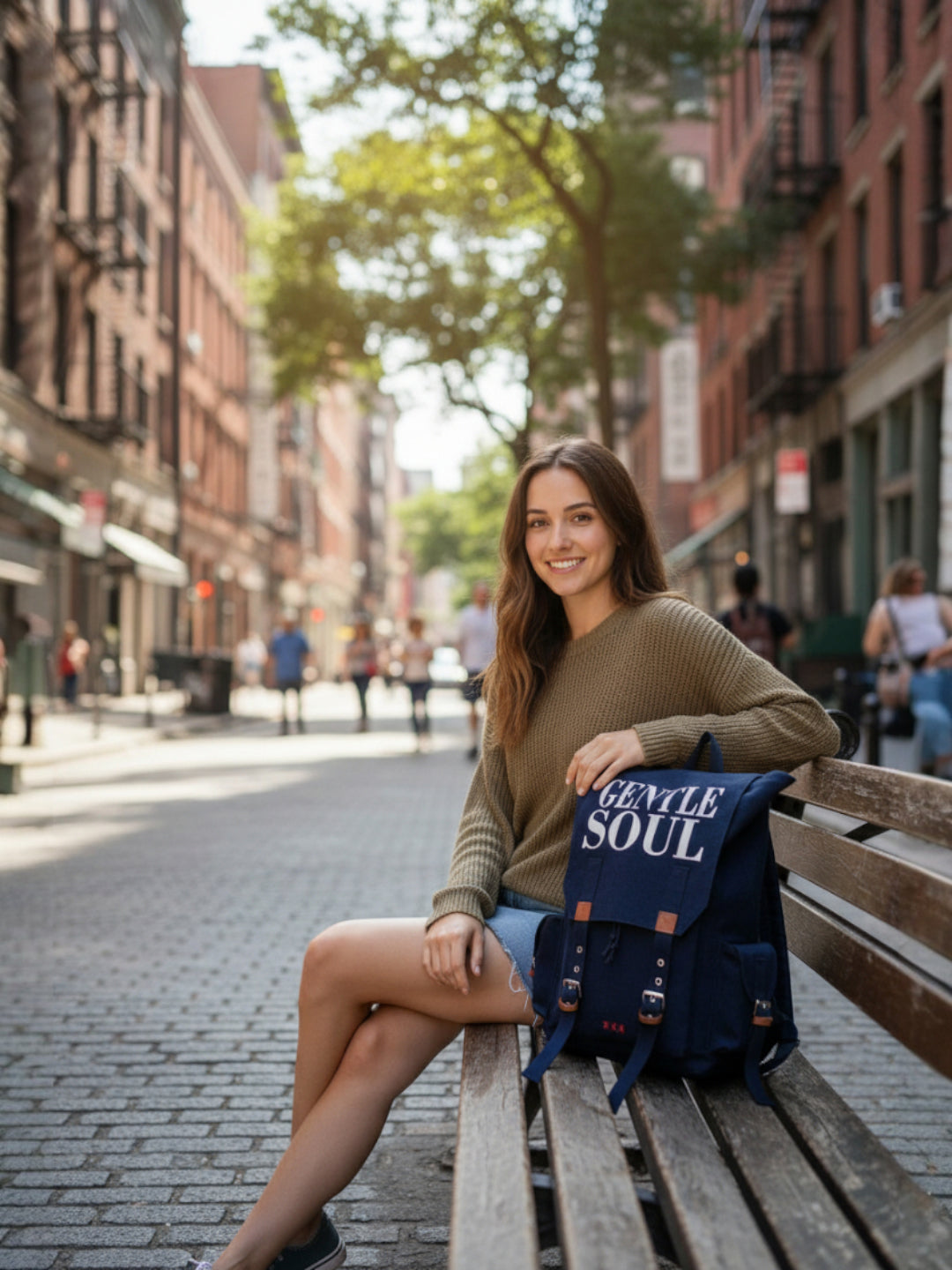 Canvas Backpack for Men & Women 23 Liters | Casual Bags With  Inner Lining, 4 External & 2 Internal Pockets & Adjustable straps | Suitable for Office & College