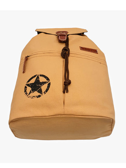 Canvas Backpack for Men & Women 23 Liters | Casual Cloth Bag with  Inner Lining, Back Padding & Utility Pockets | Spacious Backpacks for College & Travel
