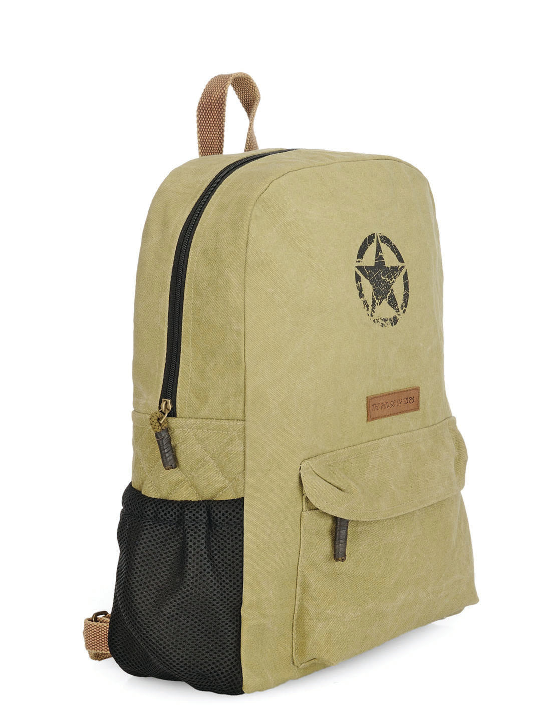 Canvas Laptop Backpack for Men & Women 18 Liters | Casual Bag with  Inner Lining & Laptop Compartment (fits up to 15.6 Inch) | Suitable for College & Travel