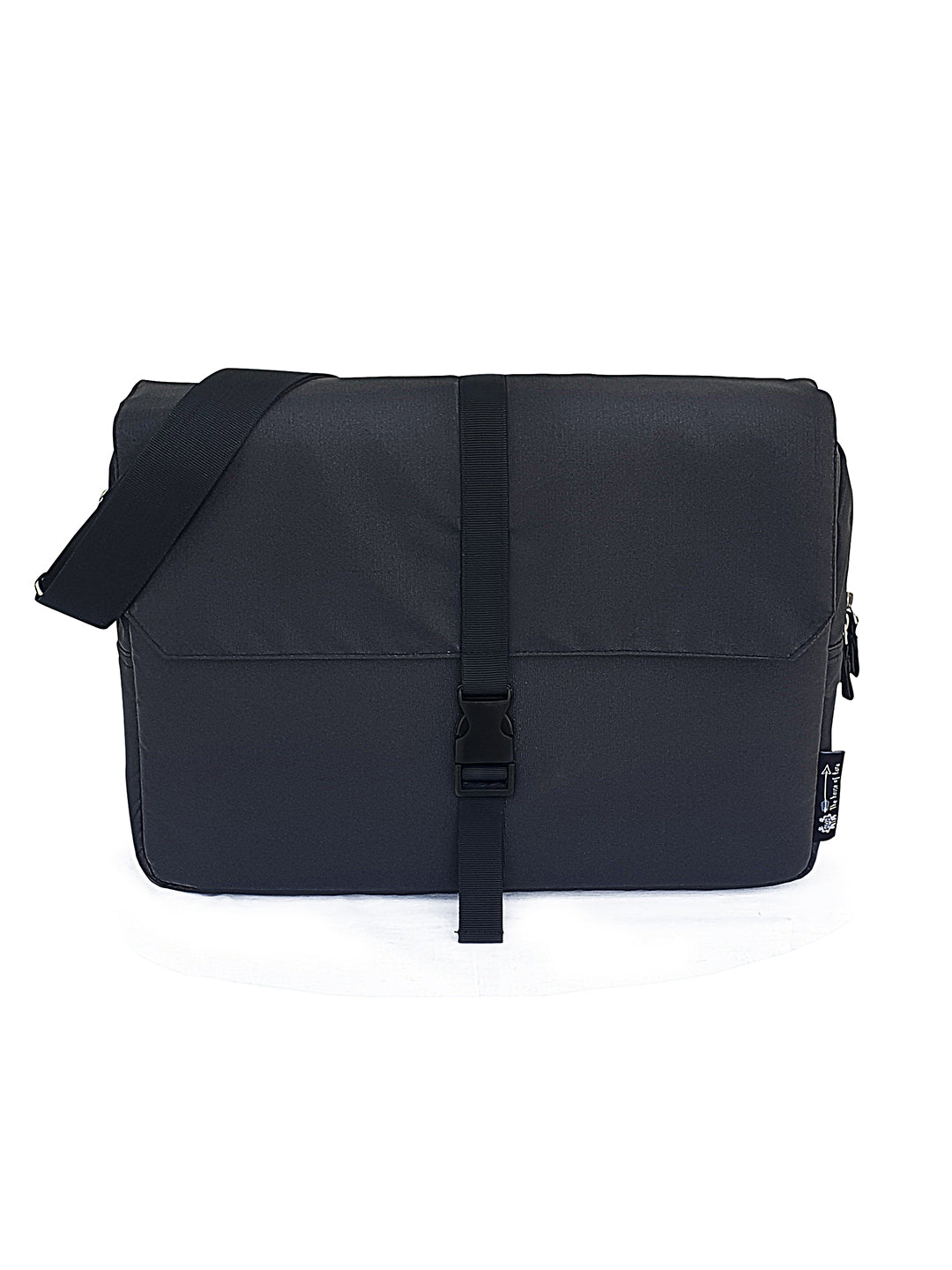 Laptop Messenger Bag | With Trolley & Detachable Shoulder Strap | 2 Zip Compartments & Multiple internal pockets | Lightweight for Travel | Fits UpTo 15.6" Laptop