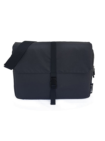 Laptop Messenger Bag | With Trolley & Detachable Shoulder Strap | 2 Zip Compartments & Multiple internal pockets | Lightweight for Travel | Fits UpTo 15.6" Laptop