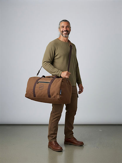 Canvas Travel Duffle Bag | 53 litres | Sports Duffel | Gym Bags | for Men and Women | 100% Cotton Lining | Detachable Broad Strap | Airline Carry-On Luggage | Oversize |