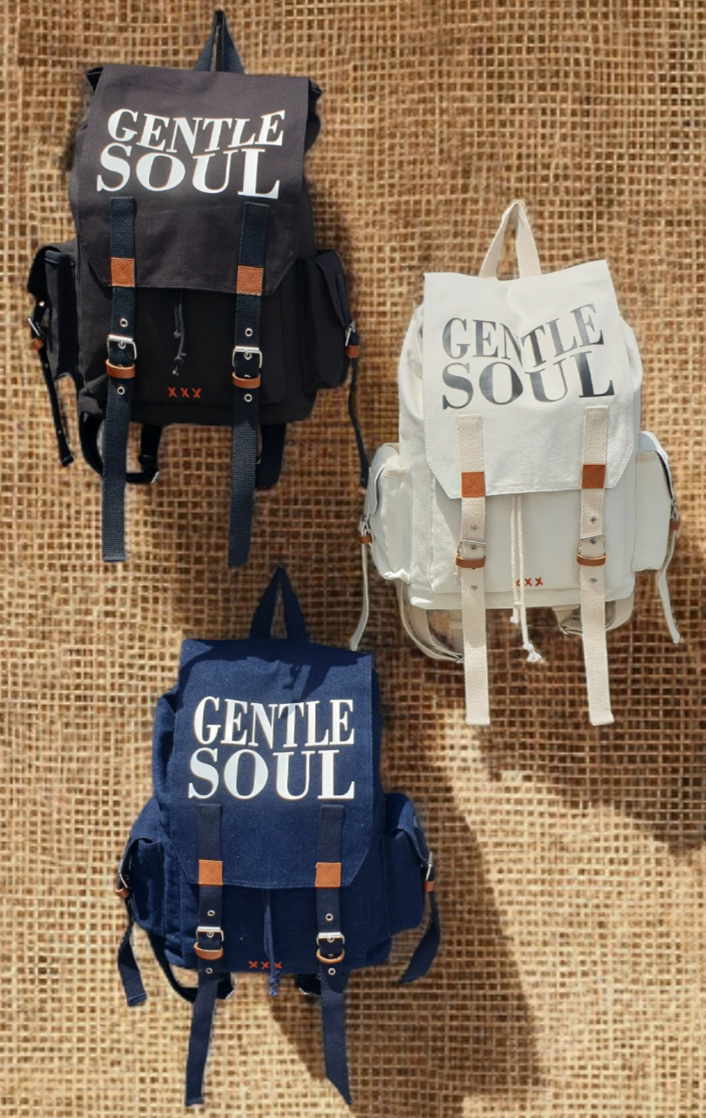 Canvas Backpack for Men & Women 23 Liters | Casual Bags With  Inner Lining, 4 External & 2 Internal Pockets & Adjustable straps | Suitable for Office & College