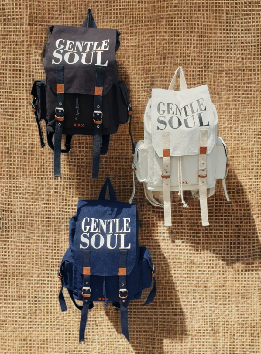Canvas Backpack for Men & Women 23 Liters | Casual Bags With  Inner Lining, 4 External & 2 Internal Pockets & Adjustable straps | Suitable for Office & College