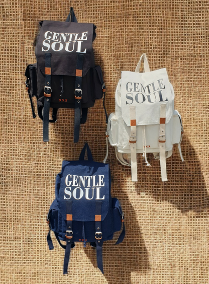 Canvas Backpack for Men & Women 23 Liters | Casual Bags With  Inner Lining, 4 External & 2 Internal Pockets & Adjustable straps | Suitable for Office & College