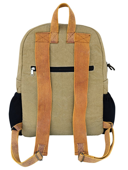 Canvas Laptop Backpack for Men & Women 18 Liters | Casual Bag with  Inner Lining & Laptop Compartment (fits up to 15.6 Inch) | Suitable for College & Travel