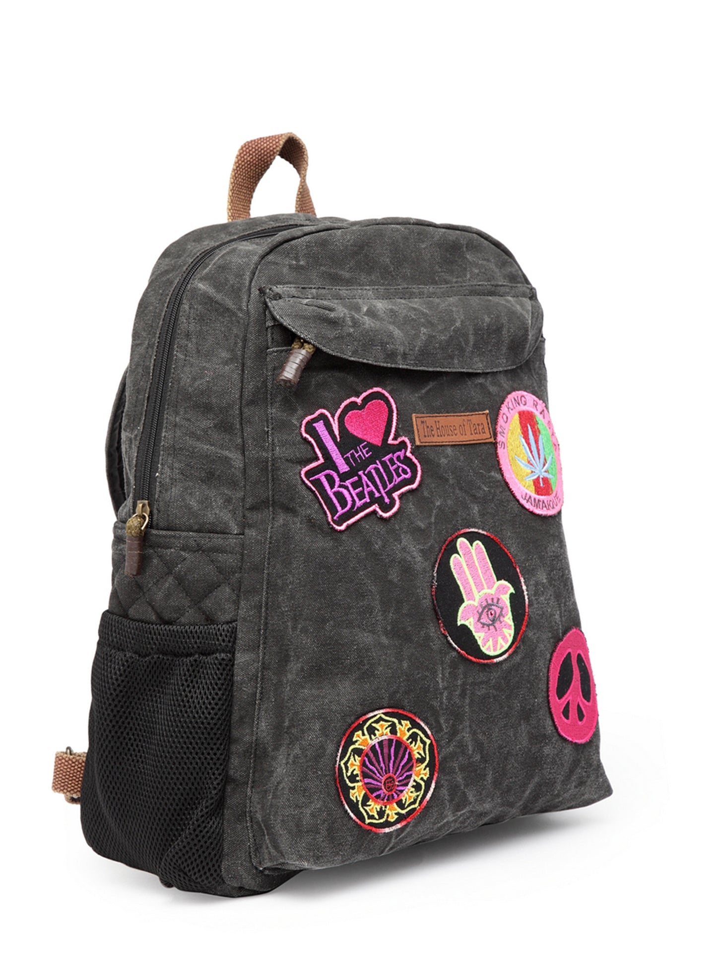 Canvas Laptop Backpack for Men & Women 16 Liters | Casual Bag with Waterproof Inner Lining & Laptop Compartment (fits up to 15.6 Inch) | Suitable for College & Travel