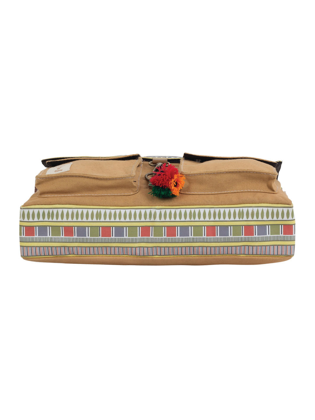Messenger Bags for Women | Teal Laptop Messenger Bag made with Canvas | Fits up to 15.6 Inches Laptop/MacBook | Ladies Crossbody Sling Bag Comes with 2 External Pockets