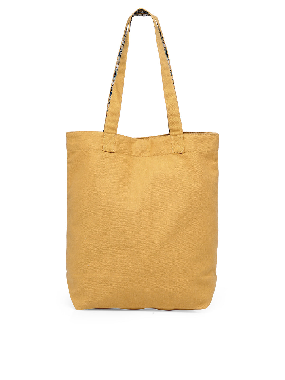 Cotton Canvas Tote Bag | Magnetic Closure & a Safety Pocket | Stylish Shoulder Bag for College & Daily Use | Digital Printed Design | With Tassel | For Women & Girls
