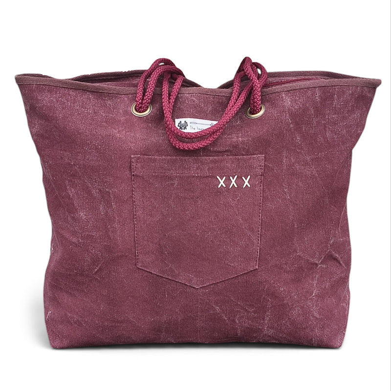 Cotton Canvas Oversized Tote Bag with Zip Pouch | YKK Zipper Closure | Padded Pocket for Tablet & Sunglasses/Phone | Bottle Holder | Strong Nylon Handles | Women