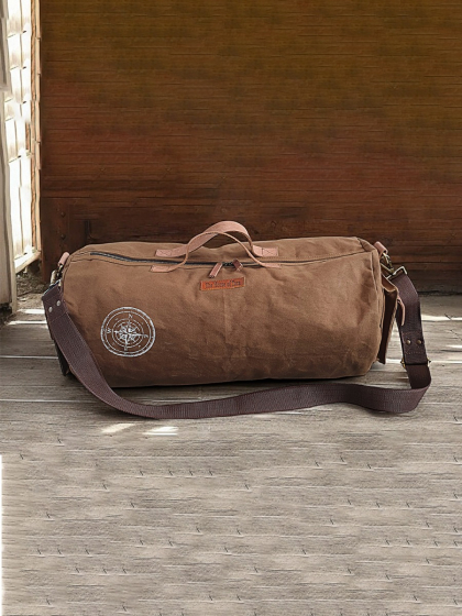 Canvas Travel Duffle Gym Sports Bag (HTD 103)