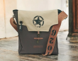 Canvas Cross Body Sling Messenger Bag - HTMB 133