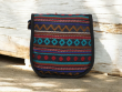 Handloom Fabric Embellished Sling Bag - HTCB 063