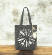 Canvas Printed Casual Tote Handbag - HTT 344