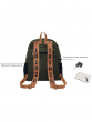 Canvas Dual Partition Laptop Backpack - HTBP 164