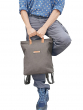 Canvas Dual Partition Laptop Backpack - HTBP 262