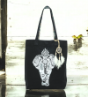 Canvas Printed Casual Tote Handbag - HTT 338