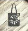 Canvas Printed Casual Tote Handbag - HTT 344