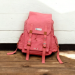 Canvas Solid Colour Casual Backpack - HTBP 257