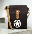 Canvas Cross Body Sling Messenger Bag - HTCB 068